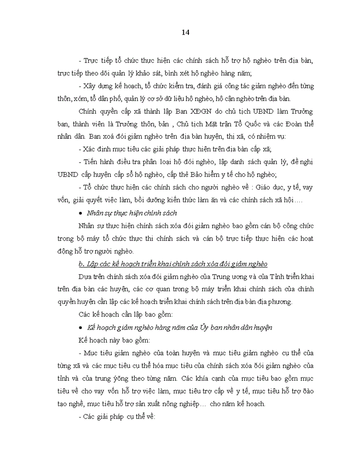 image for page Tổ chức thực thi chính sách xoá đói giảm nghèo trên địa bàn huyện than uyên, tỉnh lai châu
