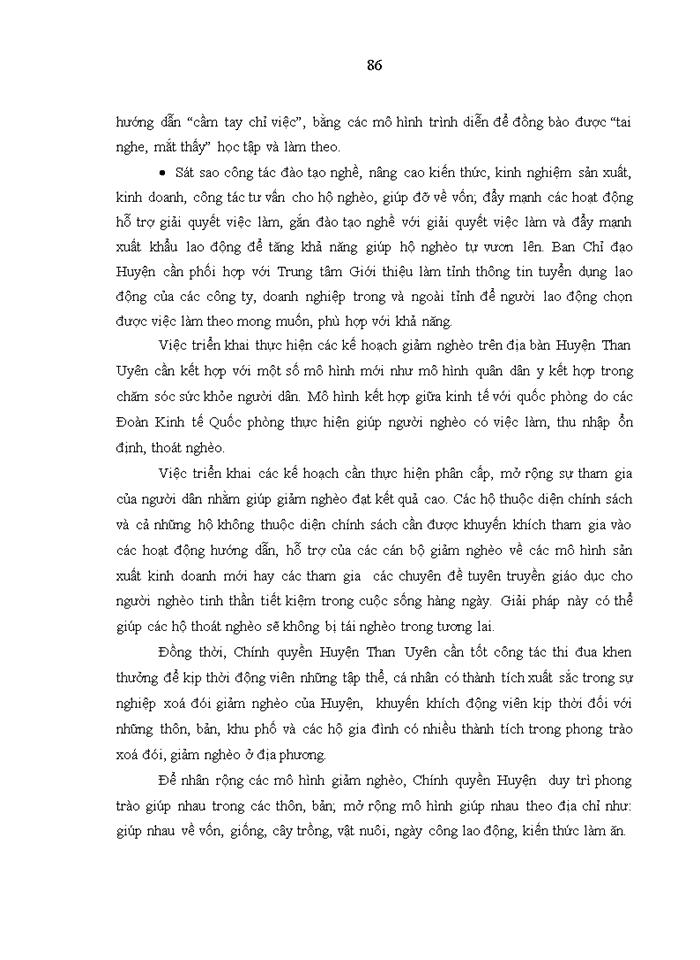 image for page Tổ chức thực thi chính sách xoá đói giảm nghèo trên địa bàn huyện than uyên, tỉnh lai châu