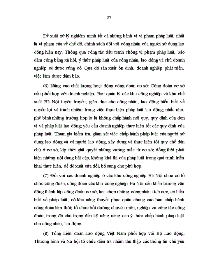 image for page Cải thiện điều kiện làm việc của người lao động tại các khu công nghiệp hà nội