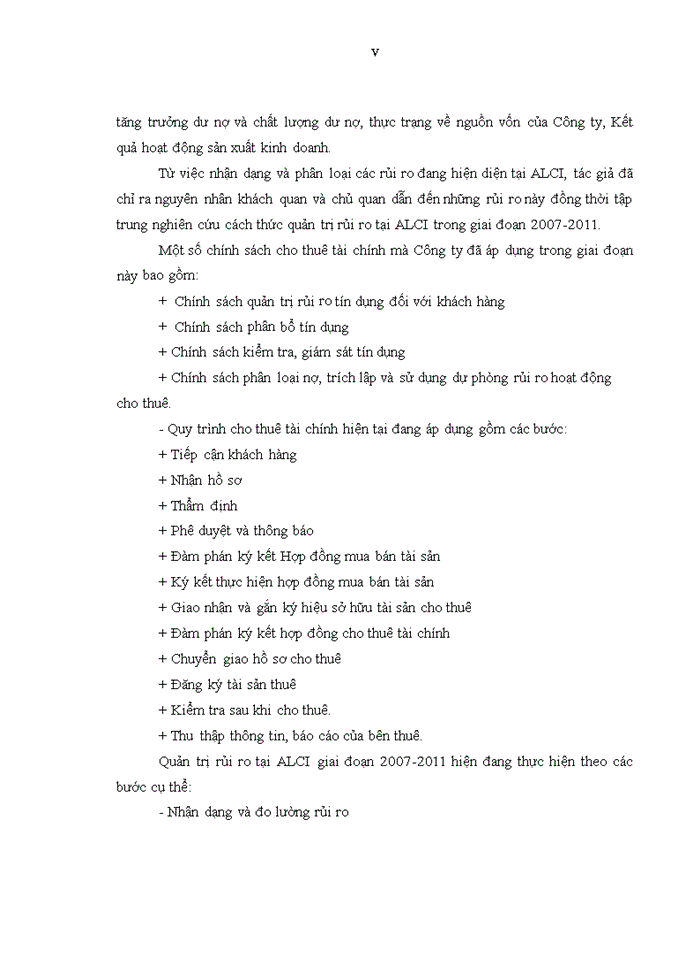 image for page Hoàn thiện quản trị rủi ro trong hoạt động cho thuê tài chính tại Công ty Cho thuê tài chính I – Ngân hàng Nông nghiệp và phát triển nông thôn Việt Nam