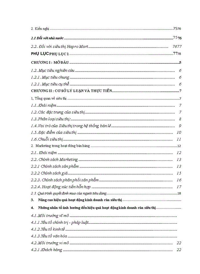 image for page Một số giải pháp Marketing nhằm nâng cao hiệu quả hoạt động của siêu thị Hapro Mart trên địa bàn thành phố Hà Nội