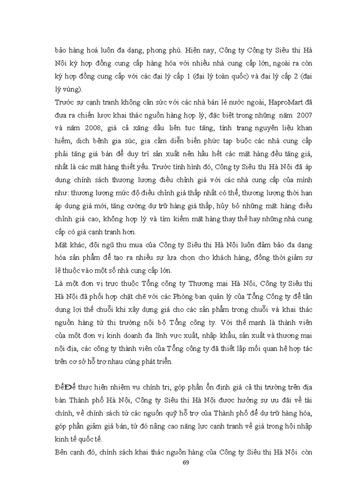 image for page Một số giải pháp Marketing nhằm nâng cao hiệu quả hoạt động của siêu thị Hapro Mart trên địa bàn thành phố Hà Nội