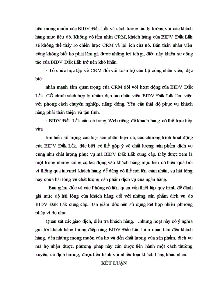 image for page Quản trị quan hệ khách hàng tại Ngân hàng Đầu tư và phát triển Việt nam chi nhánh Đắk Lắk