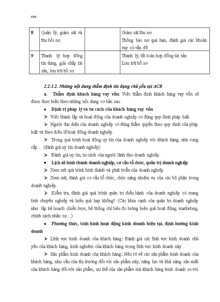 image for page Quản trị rủi ro tín dụng tại ngân hàng thương mại cổ phần á châu  chi nhánh hà nội