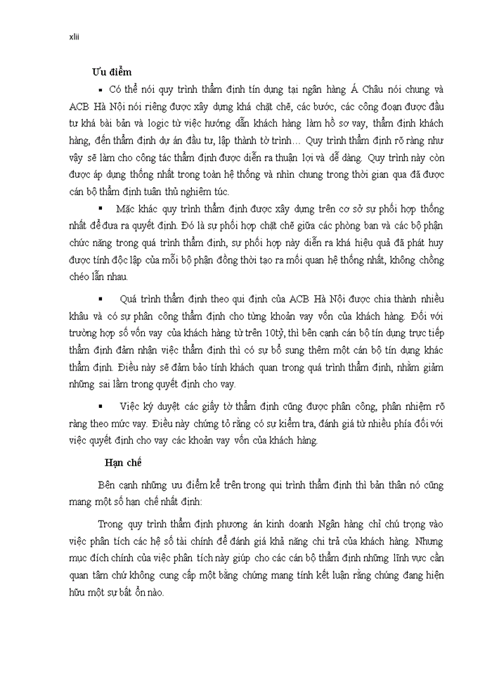 image for page Quản trị rủi ro tín dụng tại ngân hàng thương mại cổ phần á châu  chi nhánh hà nội