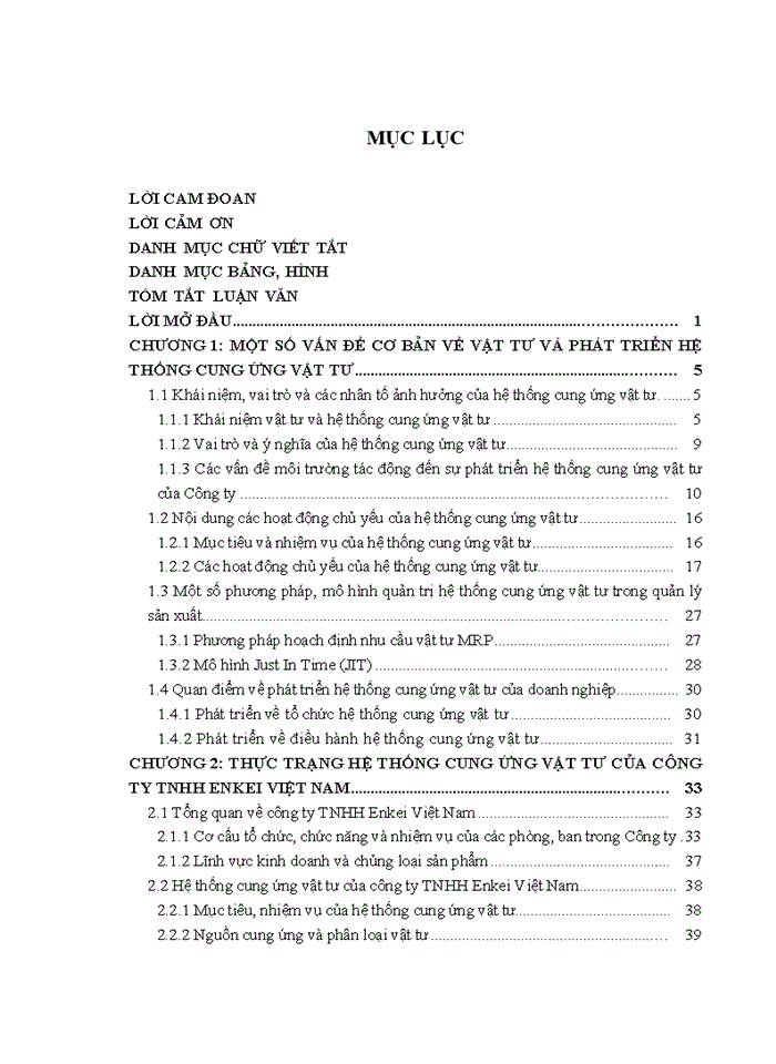 image for page Phát triển hệ thống cung ứng vật tư của công ty TNHH ENKEI VIỆT NAM