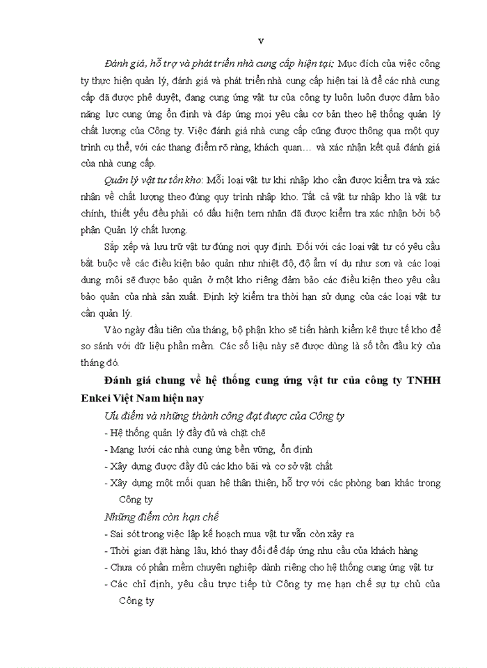 image for page Phát triển hệ thống cung ứng vật tư của công ty TNHH ENKEI VIỆT NAM