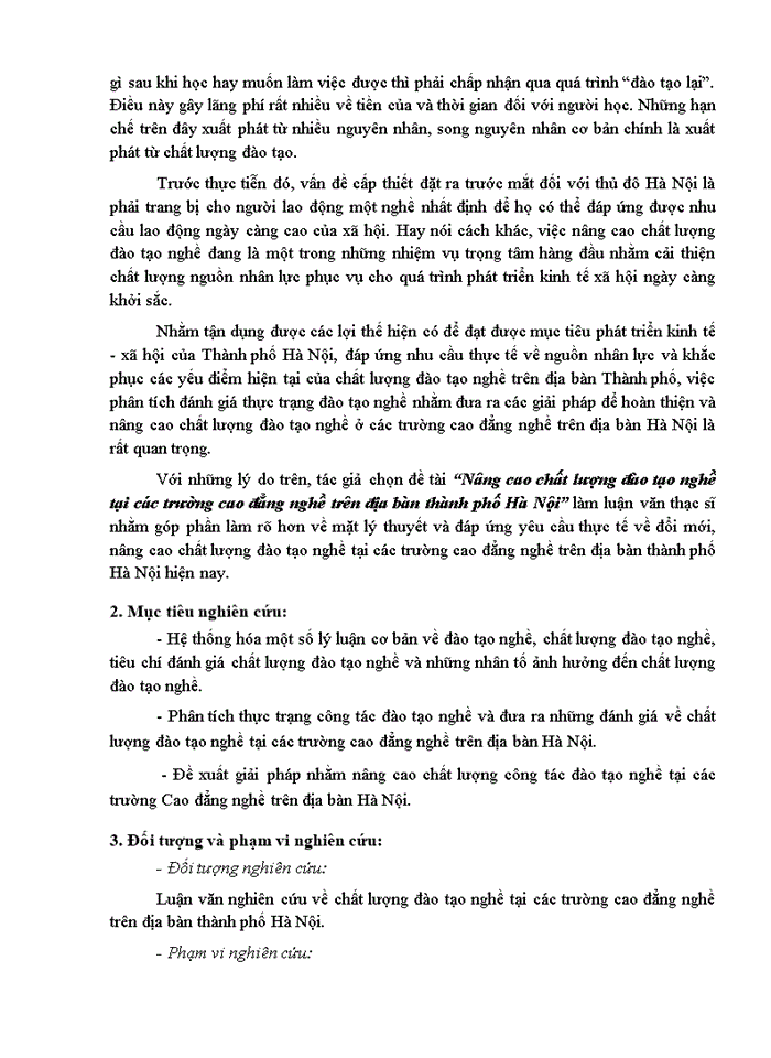 image for page Nâng cao chất lượng đào tạo nghề tại các trường cao đẳng nghề trên địa bàn thành phố Hà Nội