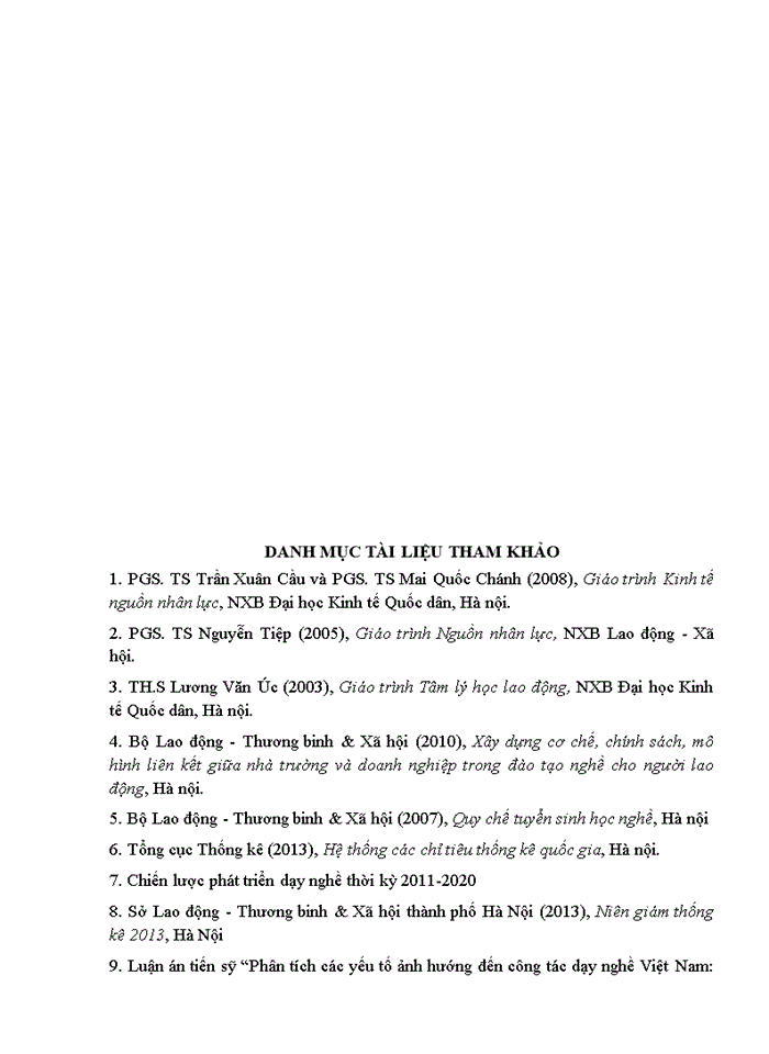 image for page Nâng cao chất lượng đào tạo nghề tại các trường cao đẳng nghề trên địa bàn thành phố Hà Nội