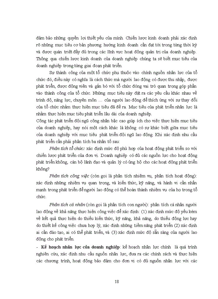 image for page Một số giải pháp hoàn thiện công tác đào tạo và phát triển nguồn nhân lực tại Công ty cổ phần Lilama 10