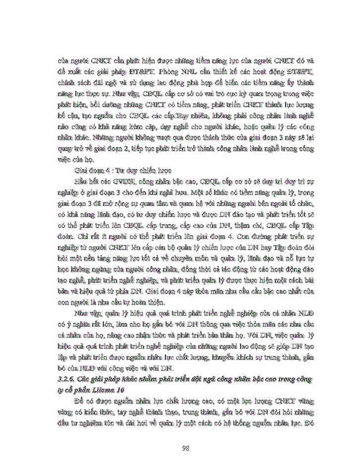 image for page Một số giải pháp hoàn thiện công tác đào tạo và phát triển nguồn nhân lực tại Công ty cổ phần Lilama 10