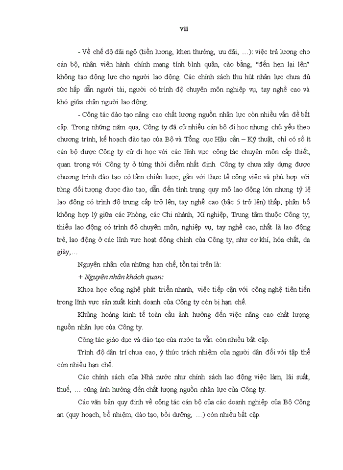 image for page Nâng cao chất lượng nguồn nhân lực tại Công ty 19-5, Tổng cục Hậu cần – Kỹ thuật, Bộ Công an