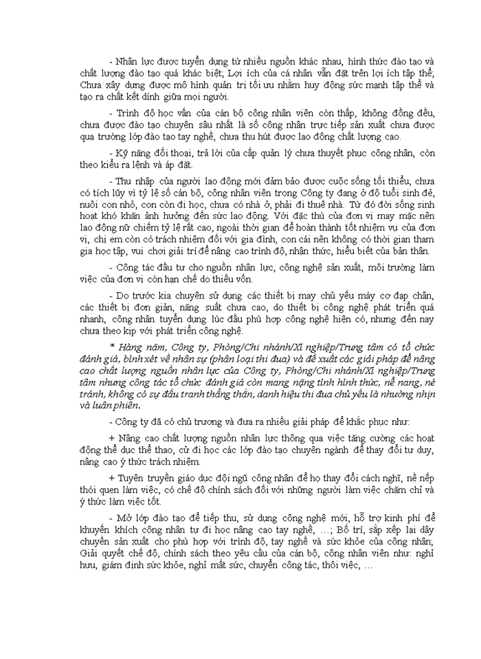 image for page Nâng cao chất lượng nguồn nhân lực tại Công ty 19-5, Tổng cục Hậu cần – Kỹ thuật, Bộ Công an