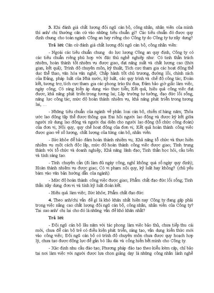image for page Nâng cao chất lượng nguồn nhân lực tại Công ty 19-5, Tổng cục Hậu cần – Kỹ thuật, Bộ Công an
