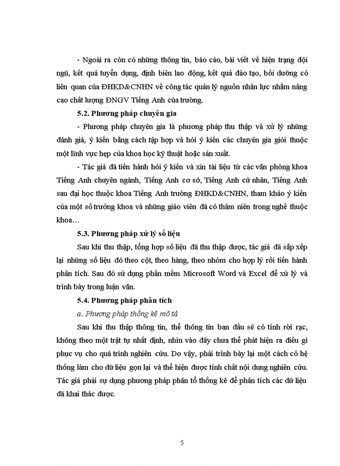 image for page Một số giải pháp quản lý và phát triển đội ngũ giảng viên tiếng anh tại trường đại học kinh doanh và công nghệ hà nội