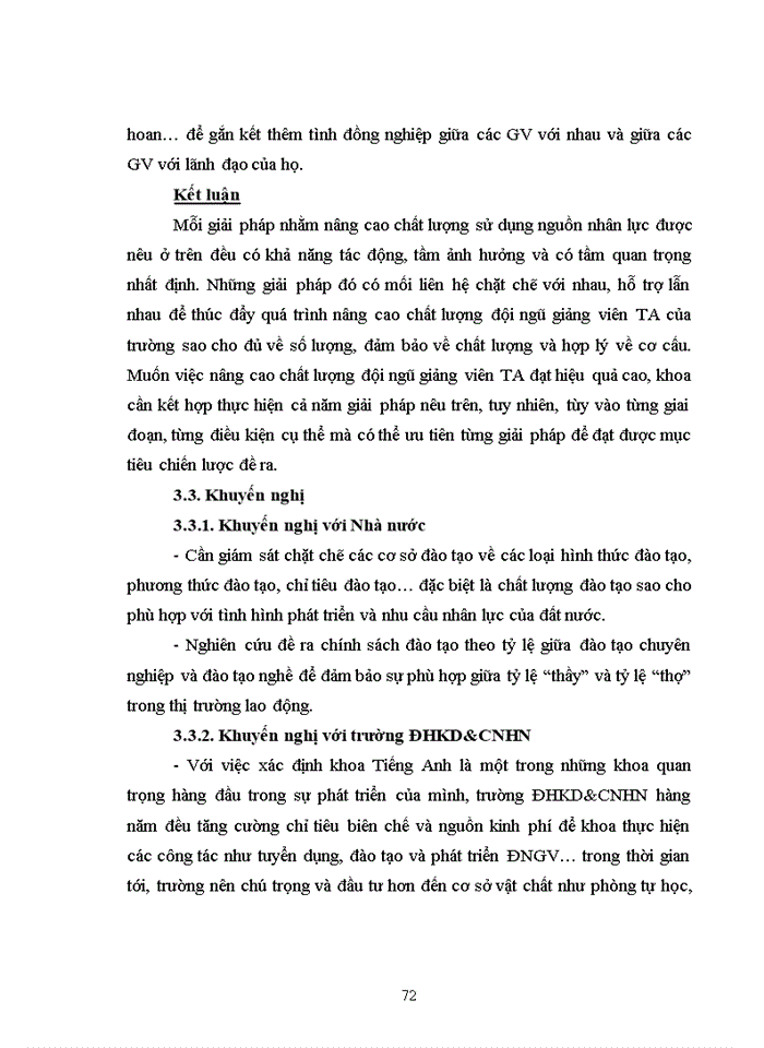 image for page Một số giải pháp quản lý và phát triển đội ngũ giảng viên tiếng anh tại trường đại học kinh doanh và công nghệ hà nội