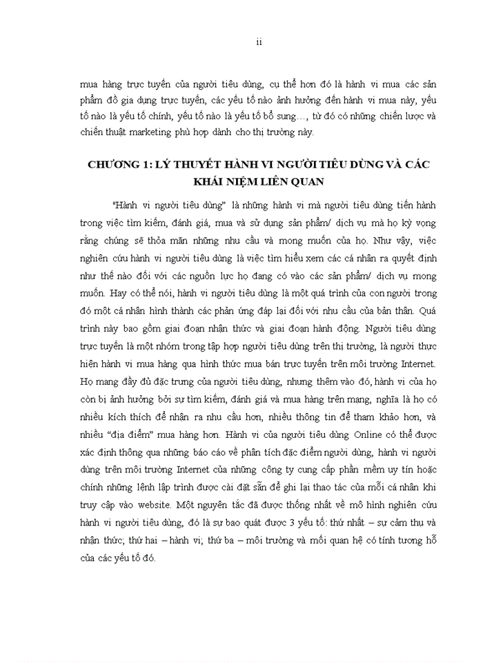 image for page Yếu tố ảnh hưởng đến hành vi mua sắm trực tuyến sản phẩm đồ gia dụng của người tiêu dùng hà nội và một số giải pháp marketing cho công ty TNHH BKAV ONLINE