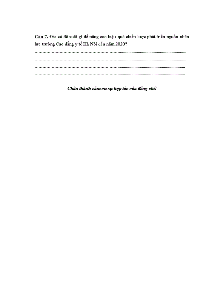 image for page Chiến lược phát triển nguồn nhân lực của trường cao đẳng y tế hà nội đến năm 2020