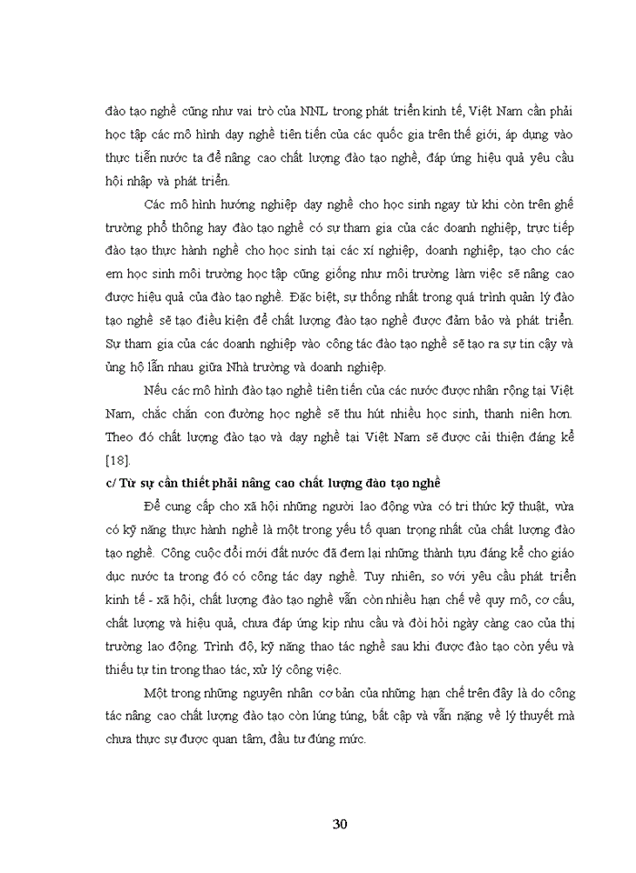 image for page Nâng cao chất lượng đào tạo nghề tại trường trung cấp nghề số 1 hà nội
