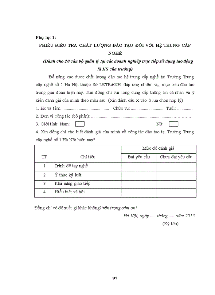 image for page Nâng cao chất lượng đào tạo nghề tại trường trung cấp nghề số 1 hà nội