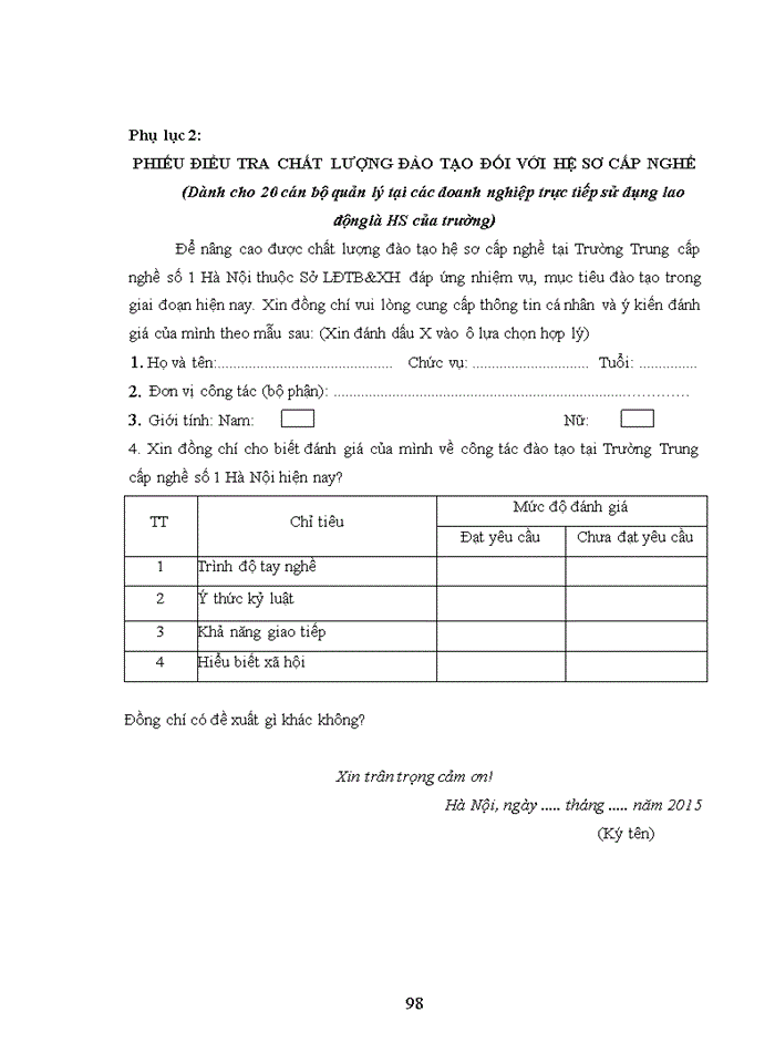 image for page Nâng cao chất lượng đào tạo nghề tại trường trung cấp nghề số 1 hà nội
