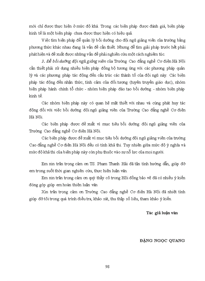 image for page Biện pháp quản lý hoạt động bồi dưỡng đội ngũ giảng viên theo định hướng phát triển của trường cao đẳng nghề cơ điện hà nội đến năm 2020