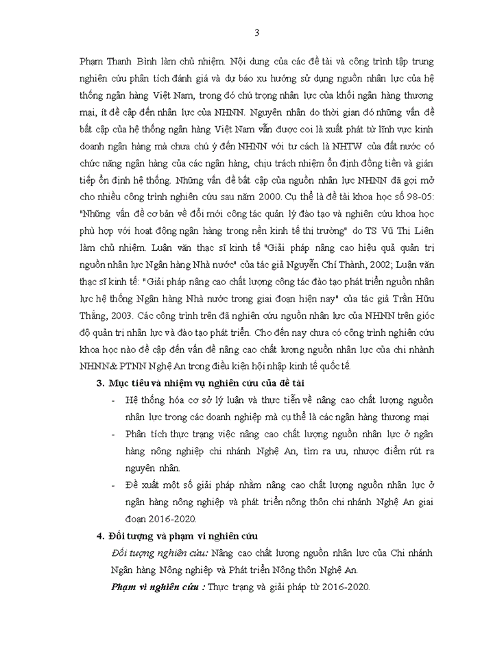 image for page Nâng cao chất lượng nguồn nhân lực của chi nhánh ngân hàng nông nghiệp và phát triển nông thôn Nghệ An