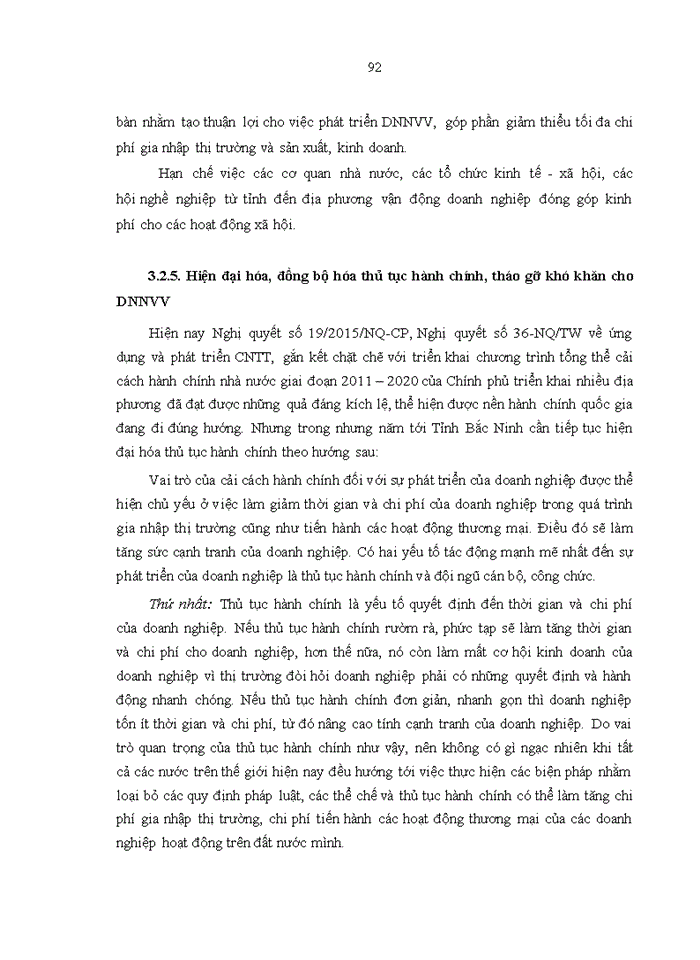 image for page Một số giải pháp hỗ trợ của chính quyền tỉnh bắc ninh nhằm hoàn thiện cơ chế chính sách phát triển doanh nghiệp nhỏ và vừa trên địa bàn đến năm 2020
