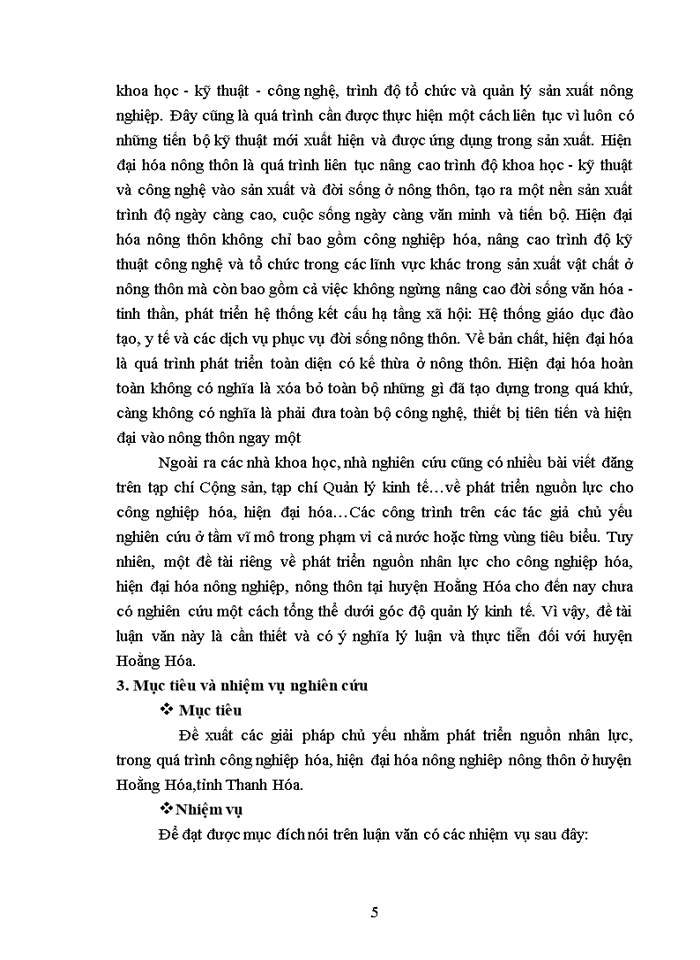 image for page Giải pháp phát triển nguồn nhân lực trong quá trình công nghiệp hóa và hiện đại hóa nông nghiệp nông thôn tại huyện hoằng hóa, tỉnh thanh hóa
