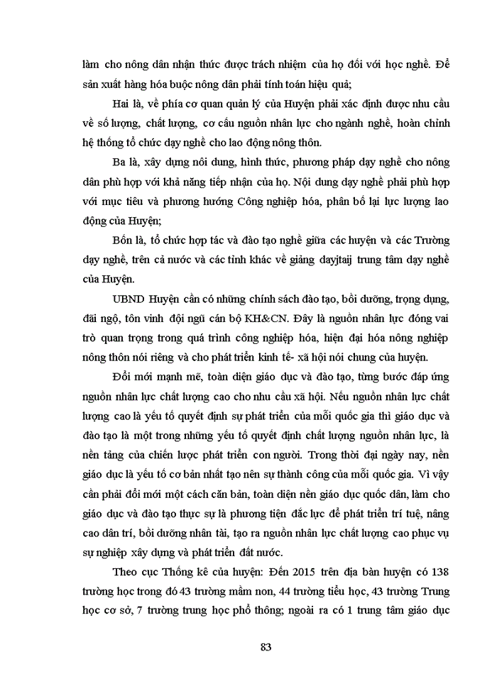 image for page Giải pháp phát triển nguồn nhân lực trong quá trình công nghiệp hóa và hiện đại hóa nông nghiệp nông thôn tại huyện hoằng hóa, tỉnh thanh hóa