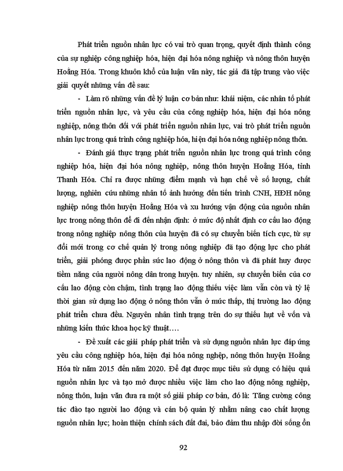 image for page Giải pháp phát triển nguồn nhân lực trong quá trình công nghiệp hóa và hiện đại hóa nông nghiệp nông thôn tại huyện hoằng hóa, tỉnh thanh hóa