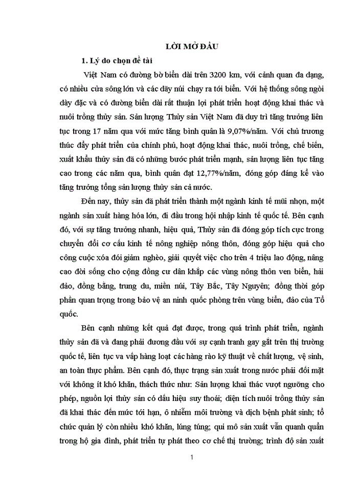 image for page Thực trạng và giải pháp phát triển bền vững khai thác, nuôi trồng, chế biến và tiêu thụ thủy sản của nước ta tới năm 2020  tầm nhìn 2030