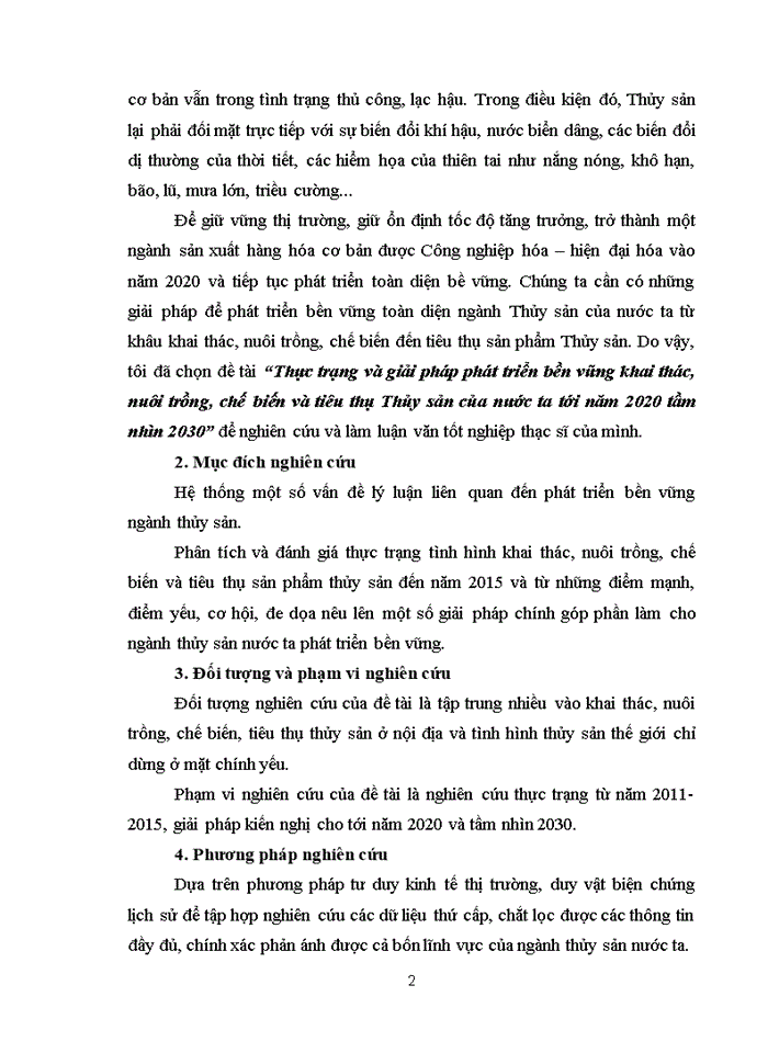 image for page Thực trạng và giải pháp phát triển bền vững khai thác, nuôi trồng, chế biến và tiêu thụ thủy sản của nước ta tới năm 2020  tầm nhìn 2030