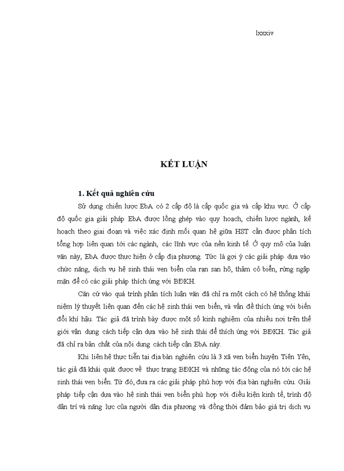 image for page Tiếp cận dựa vào hệ sinh thái ven biển nhằm thích ứng với biến đổi khí hậu tại huyện tiên yên, tỉnh quảng ninh