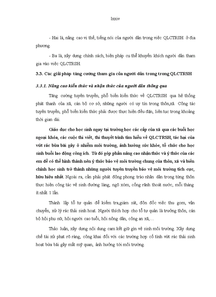 image for page Tăng cường sự tham gia của cộng đồng trong quản lý chất thải rắn sinh hoạt trên địa bàn huyện kim động tỉnh hưng yên