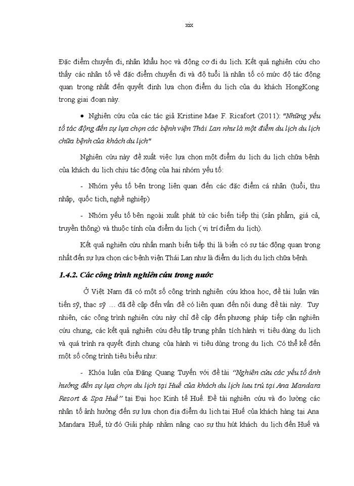 image for page Nghiên cứu các yếu tố ảnh hưởng đến quyết định lựa chọn điểm đến quảng bình của khách du lịch nội địa
