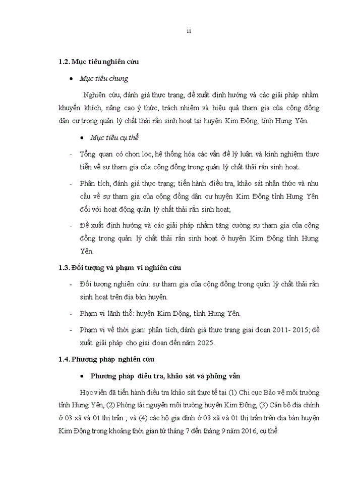 image for page Tăng cường sự tham gia của cộng đồng trong quản lý chất thải rắn sinh hoạt trên địa bàn huyện kim động tỉnh HƯNG YÊN