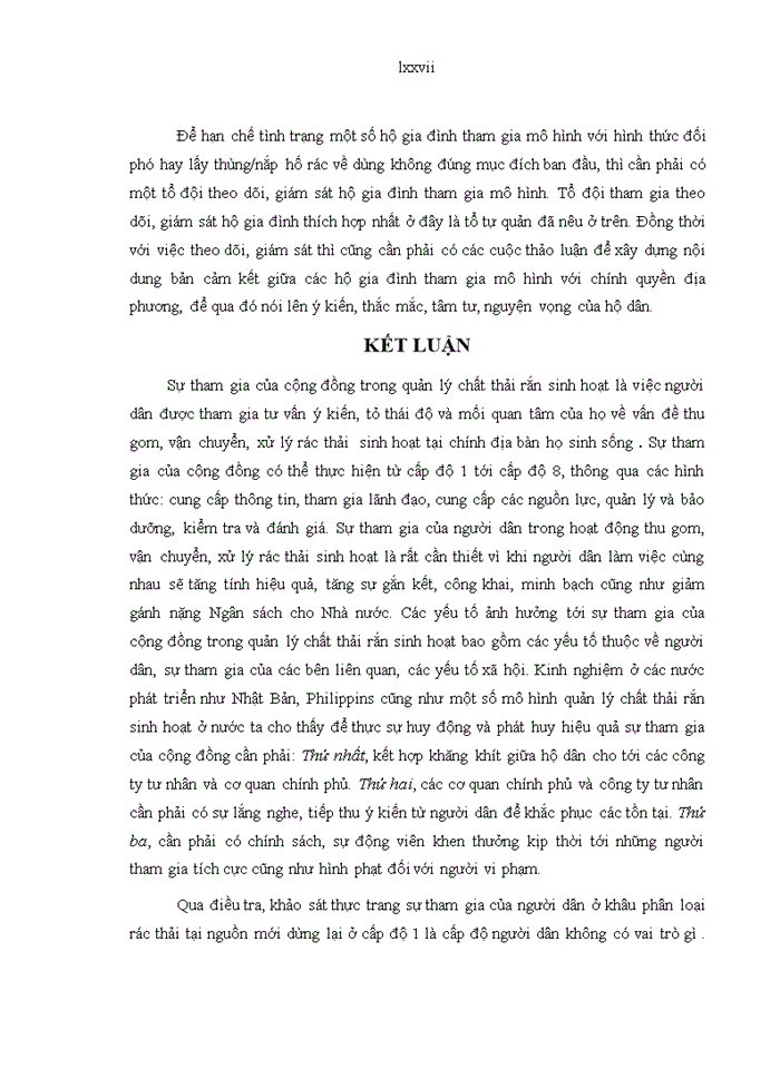 image for page Tăng cường sự tham gia của cộng đồng trong quản lý chất thải rắn sinh hoạt trên địa bàn huyện kim động tỉnh HƯNG YÊN