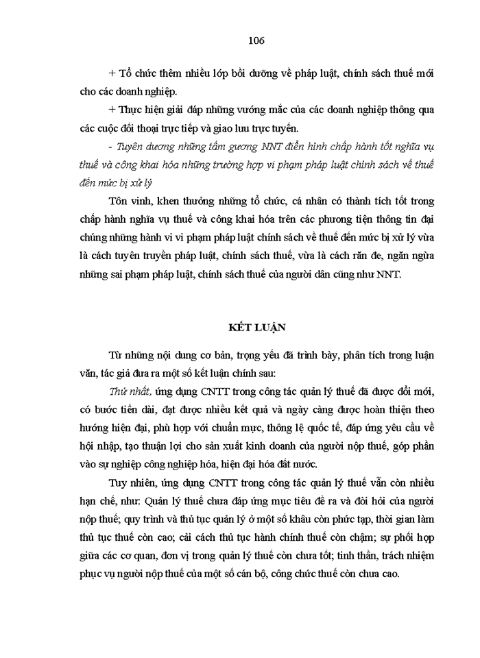 image for page Ứng dụng công nghệ thông tin trong quản lý thuế tại chi cục thuế quận hai bà trưng, thành phố hà nội