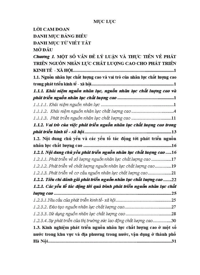 image for page Phát triển nguồn nhân lực chất lượng cao của thành phố hà nội trong giai đoạn hiện nay
