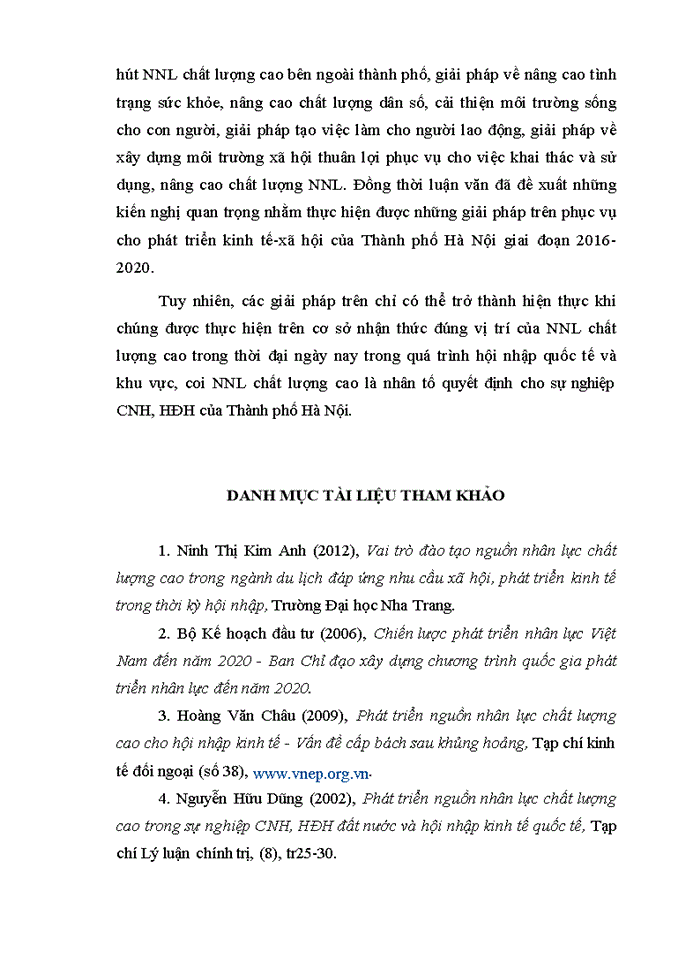image for page Phát triển nguồn nhân lực chất lượng cao của thành phố hà nội trong giai đoạn hiện nay