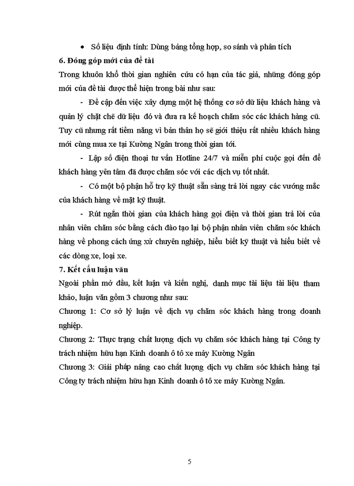image for page Giải pháp nâng cao chất lượng dịch vụ chăm sóc khách hàng tại công ty trách nhiệm hữu hạn kinh doanh ô tô xe máy kường ngân