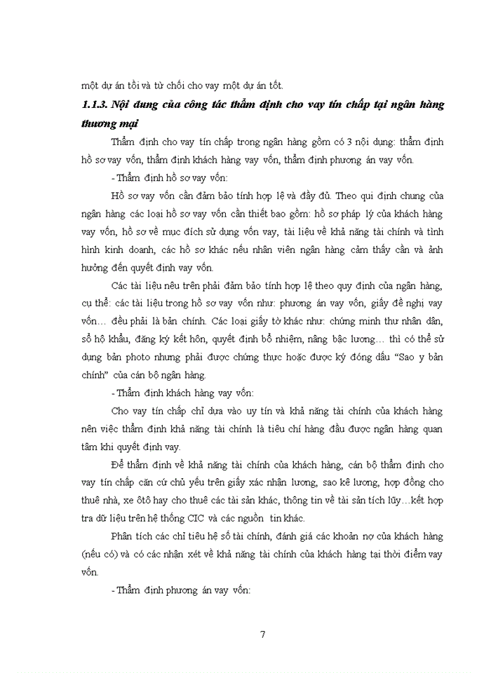 image for page Nâng cao năng lực của cán bộ thẩm định cho vay tín chấp tại trung tâm thẩm định và phê duyệt tín dụng tập trung miền bắc - ngân hàng tmcp việt nam thịnh vượng