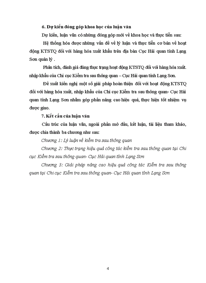 image for page Giải pháp nâng cao hiệu quả công tác kiểm tra sau thông quan tại chi cục kiểm tra sau thông quan- cục hải quan tỉnh lạng sơn