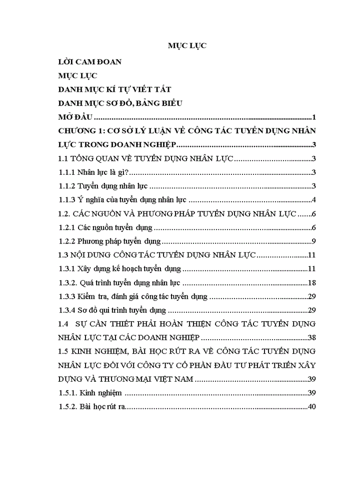 image for page Thực trạng và một số giải pháp nhằm hoàn thiện công tác tuyển dụng nhân lực tại công ty cổ phần đầu tư phát triển xây dựng và thương mại việt nam