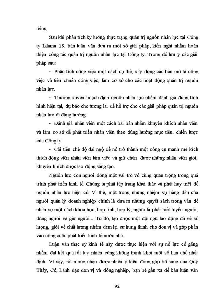 image for page Một số giải pháp hoàn thiện công tác quản trị nguồn nhân lực tại công ty cổ phần LILAMA 18