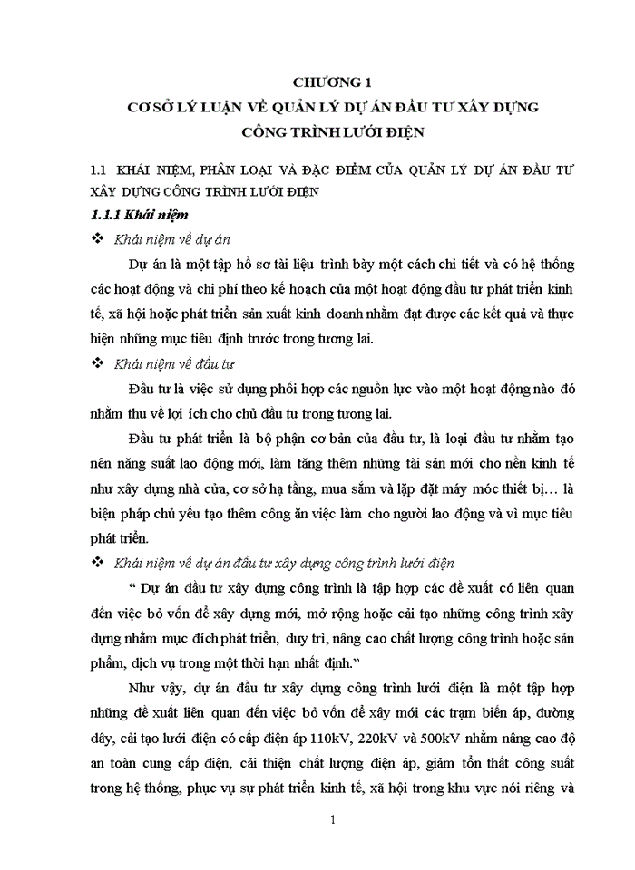 image for page Hoàn thiện quản lý dự án đầu tư xây dựng công trình lưới điện 220kv tại ban quản lý dự án các công trình điện miền bắc