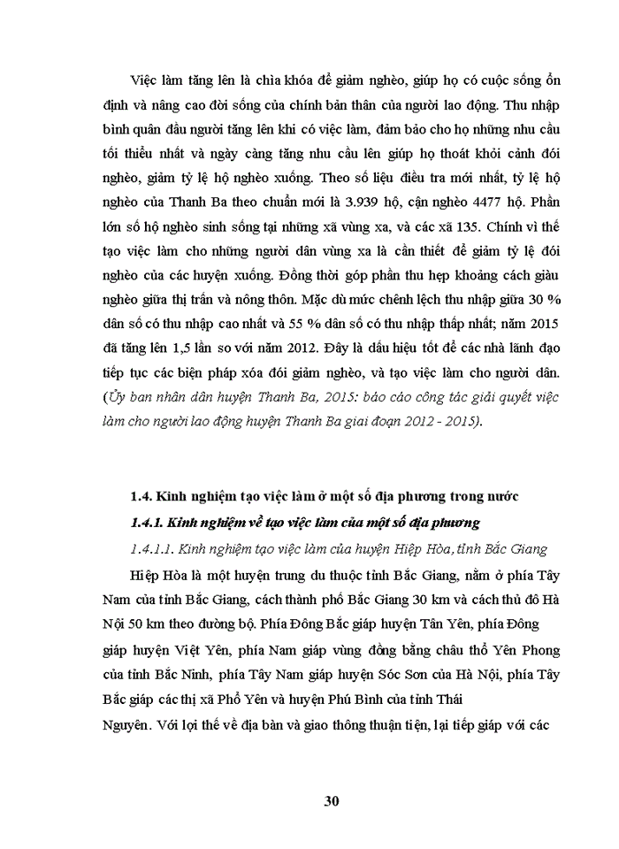 image for page Giải quyết việc làm cho người lao động trên địa bàn huyện thanh ba, tỉnh phú thọ