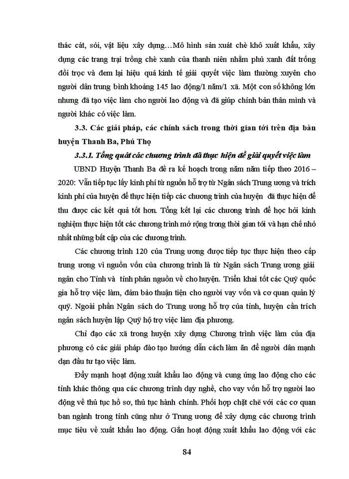 image for page Giải quyết việc làm cho người lao động trên địa bàn huyện thanh ba, tỉnh phú thọ