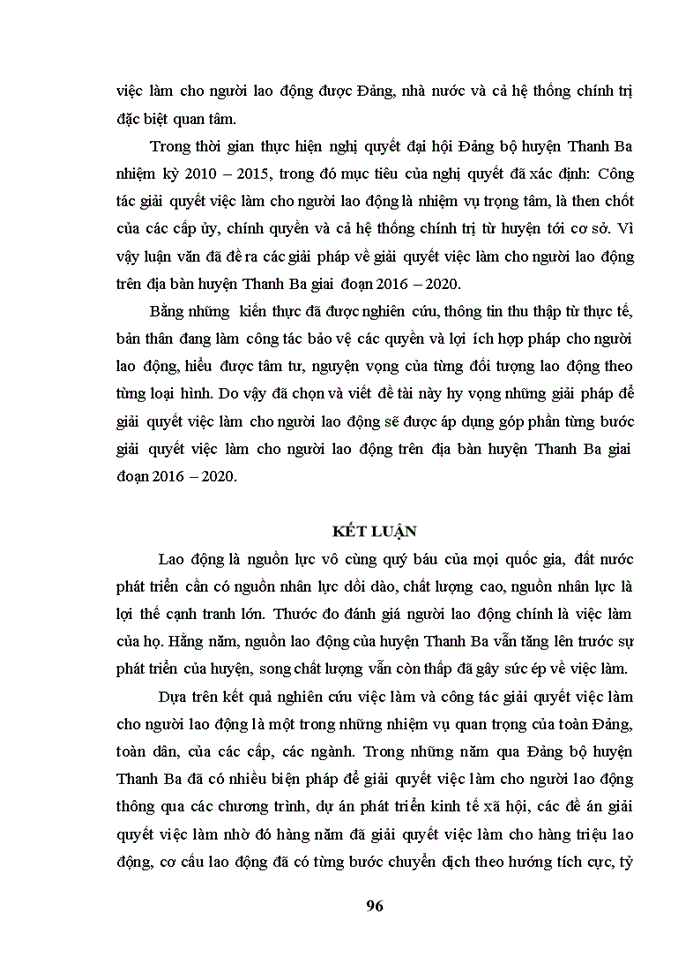 image for page Giải quyết việc làm cho người lao động trên địa bàn huyện thanh ba, tỉnh phú thọ